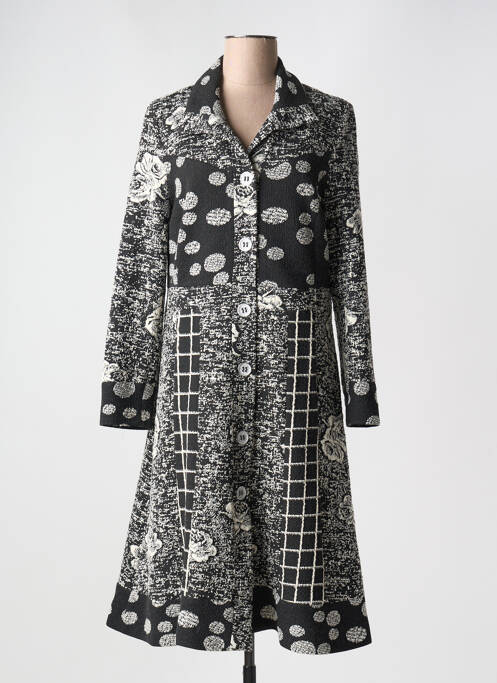 Palton lung negru MERI & ESCA femeie