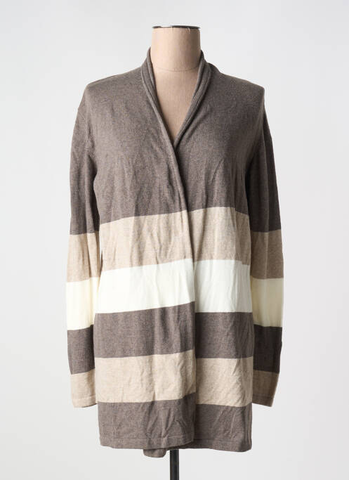 Vestă cu mâneci lungi maro FRANK WALDER femeie