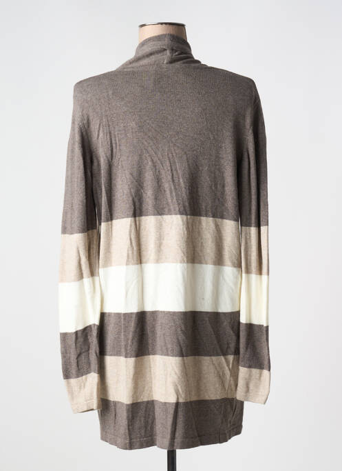 Vestă cu mâneci lungi maro FRANK WALDER femeie