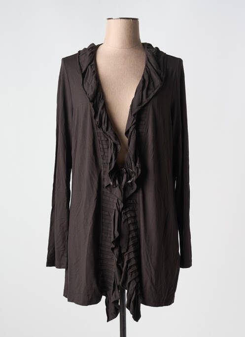 Vestă cu mâneci lungi maro FRANK WALDER femeie