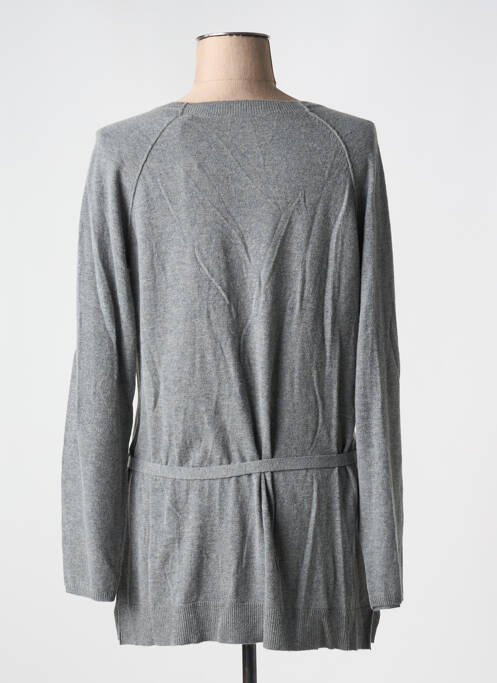 Vestă cu mâneci lungi croială cambrată gri HARRIS WILSON femme