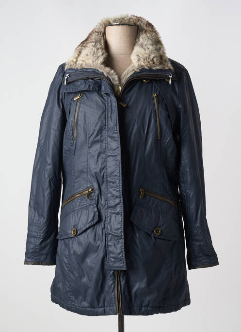 Parka mâneci lungi fără glugă albastru RESET femme
