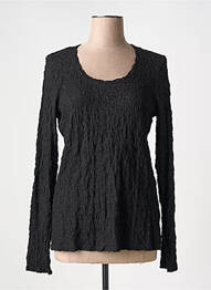 Tricou mâneci lungi mâneci lungi negru DECA femme