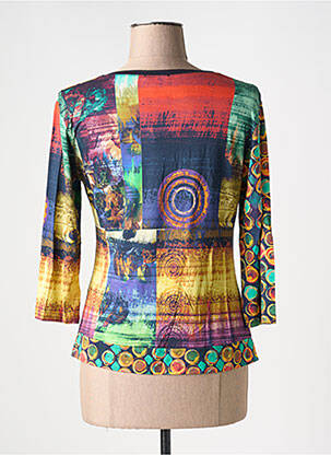 Tricou mâneci 3/4 mâneci 3/4 verde VANGO femeie