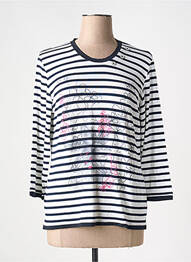 Tricou mâneci lungi mâneci lungi albastru GUY DUBOUIS femme
