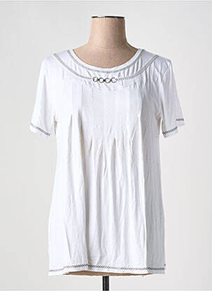 Tricou alb GUY DUBOUIS femeie