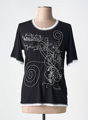 Tricou negru COULEUR D'IVOIRE femeie