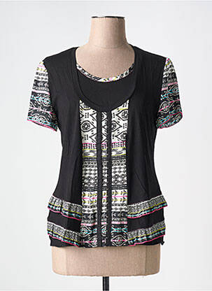 Tricou negru GUY DUBOUIS femeie