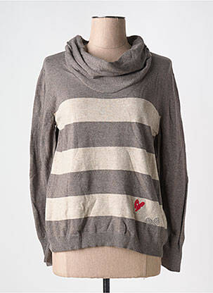 Pulover maro FRANK WALDER femeie