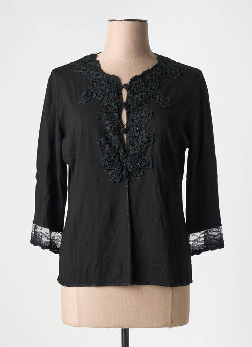 Top negru VANGO femeie