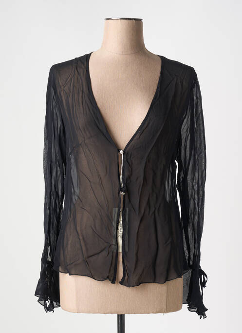 Vestă cu mâneci lungi negru GIORGIA NETTI femeie