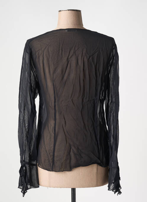 Vestă cu mâneci lungi negru GIORGIA NETTI femeie