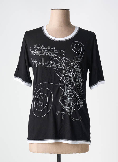 Tricou negru COULEUR D'IVOIRE femeie