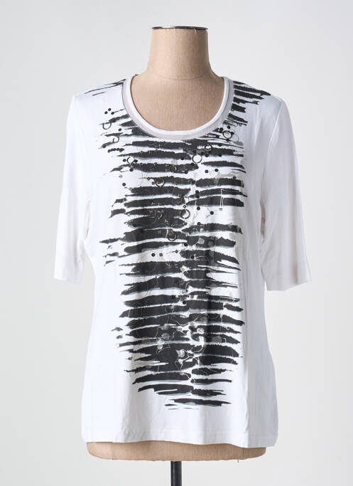 Tricou alb FRANK WALDER femeie