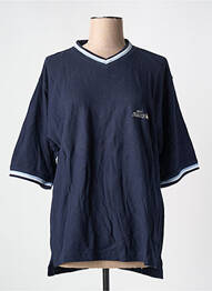 Tricou croială dreaptă mâneci scurte albastru ERIC TABARLY femme