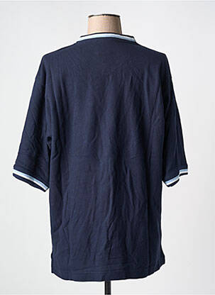 Tricou croială dreaptă mâneci scurte albastru ERIC TABARLY femeie