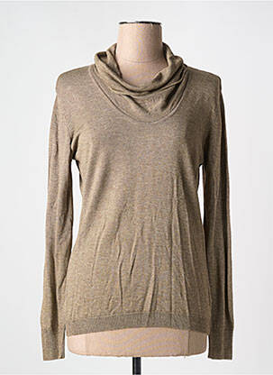 Pulover cu guler înalt maro L'ATELIER D'ANNA femeie