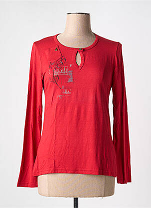 Tricou roșu COTE ANGLAISE femeie