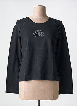 Hanorac negru LILA ROSA femeie