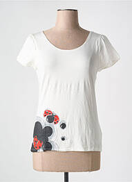 Tricou mâneci lungi mâneci lungi bej POUSSIERE D'ETOLE femme