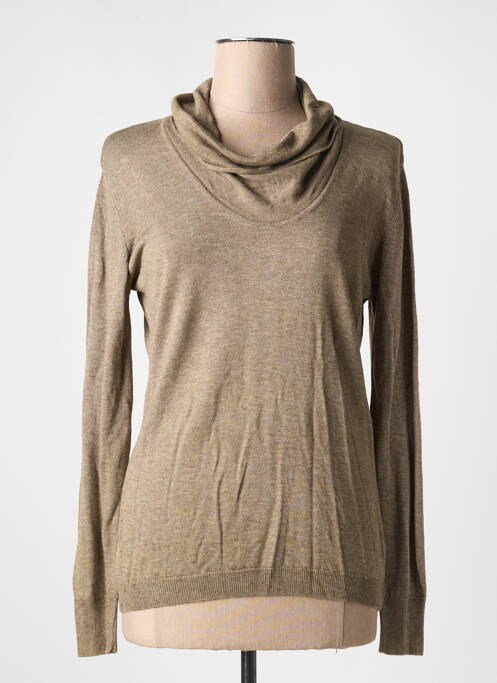 Pulover cu guler înalt maro L'ATELIER D'ANNA femeie