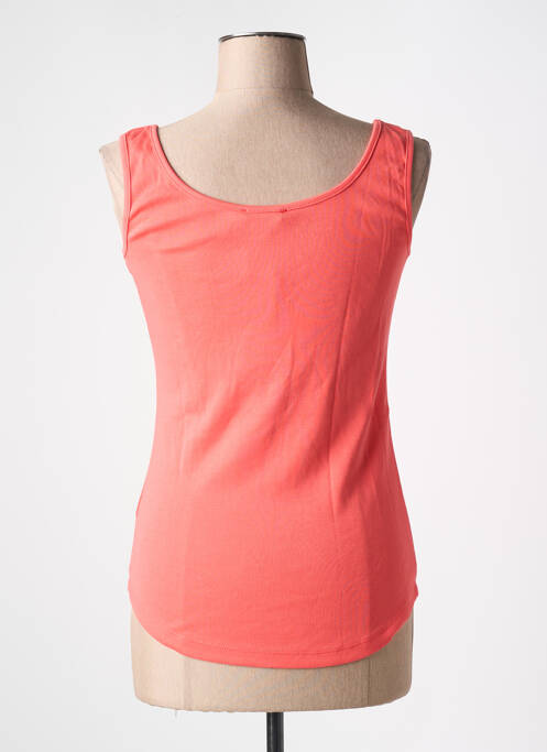 Maiou croială ajustată fără mâneci portocaliu MARBLE femme