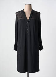 Rochie scurtă mâneci lungi mâneci lungi negru DECA femme