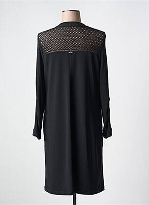 Rochie scurtă mâneci lungi mâneci lungi negru DECA femeie