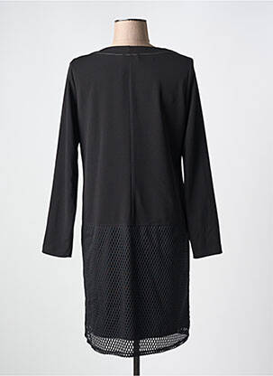 Rochie scurtă mâneci lungi mâneci lungi negru DECA femeie
