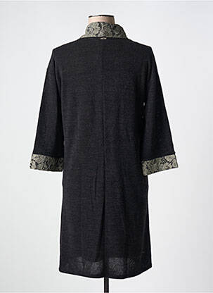 Rochie scurtă mâneci 3/4 mâneci 3/4 negru DECA femeie