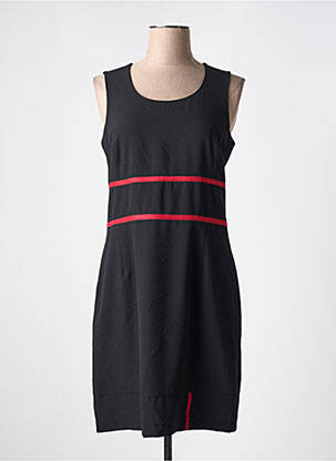 Rochie midi croială fluidă fără mâneci negru MERI & ESCA femeie