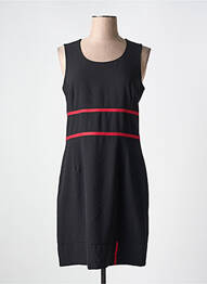 Rochie midi croială fluidă fără mâneci negru MERI & ESCA femme
