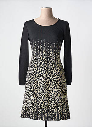 Rochie scurtă negru POUSSIERE D'ETOLE femeie