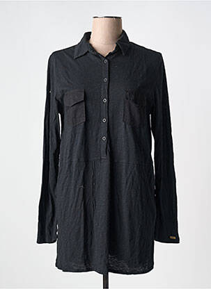 Tunică mâneci lungi negru SURKANA femeie