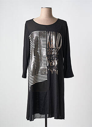 Rochie scurtă negru POUSSIERE D'ETOLE femeie