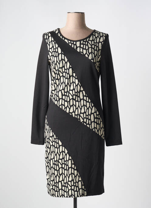 Rochie midi negru POUSSIERE D'ETOLE femeie