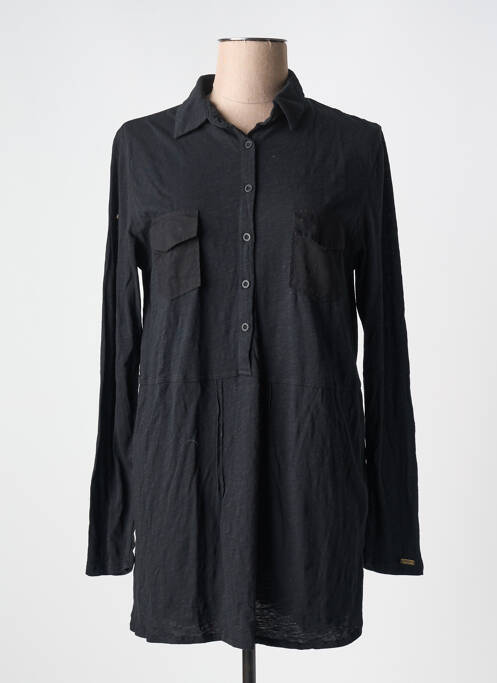 Tunică mâneci lungi negru SURKANA femeie