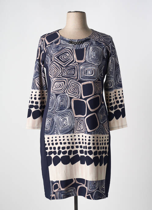 Rochie midi albastru GEVANA femeie