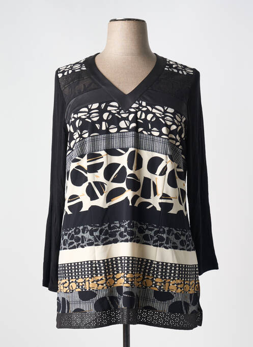 Tunică mâneci lungi negru GUY DUBOUIS femeie