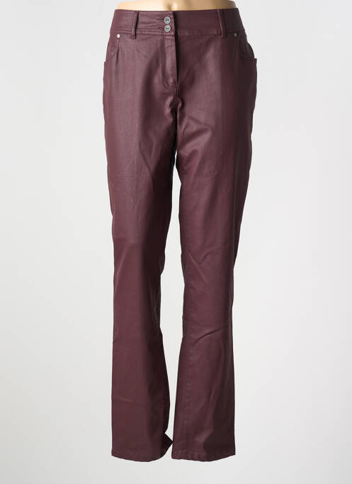 Pantalon drept violet MERI & ESCA femeie