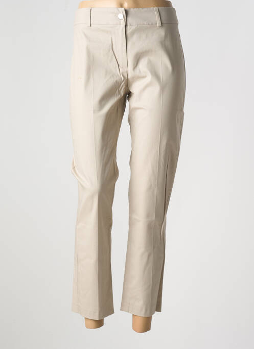 Pantalon trei sferturi bej ABSOLU femeie