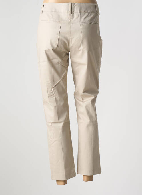 Pantalon trei sferturi bej ABSOLU femeie