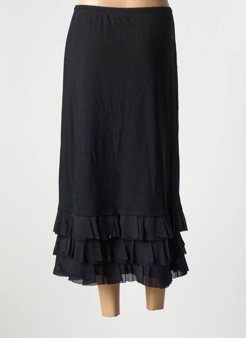 Fustă lungă negru DECA femeie