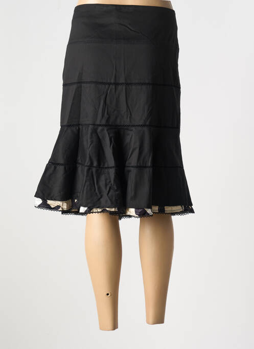 Fustă midi negru FUEGO WOMAN femeie