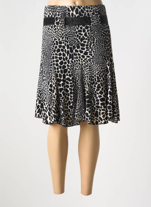 Fustă pantaloni scurți negru UN TEMPS POUR ELLE femeie