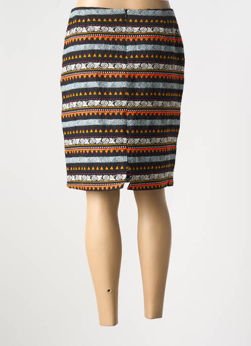 Fustă scurtă negru UN TEMPS POUR ELLE femeie