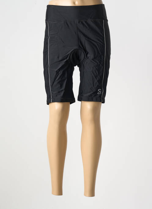 Pantalon de ciclism negru SHEEGO femeie