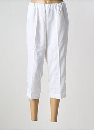 Pantalon trei sferturi alb KJBRAND femeie