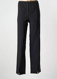 Pantalon drept elasticitate mărime normală negru SHEEGO femme