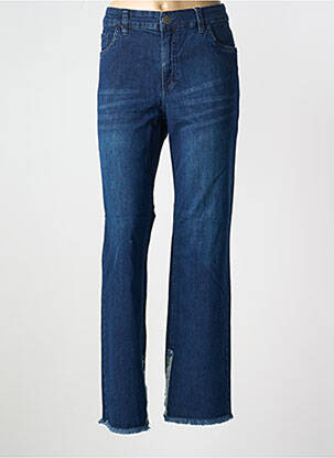 Blugi cu croială dreaptă albastru SHEEGO femeie